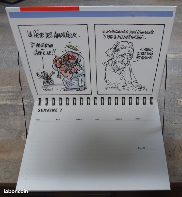 Tignous - Calendrier perpétuel 52 semaines (image 7)