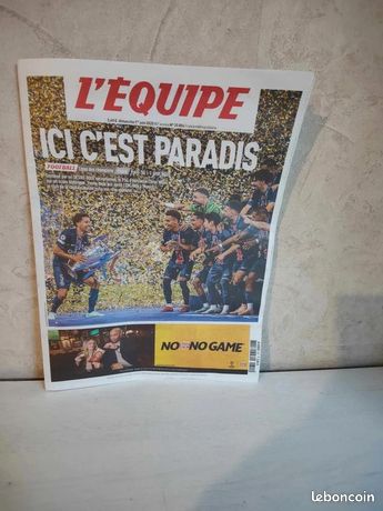 La une du journal L'Équipe du dimanche 28 septembre 2025 Pour lire votre édition
