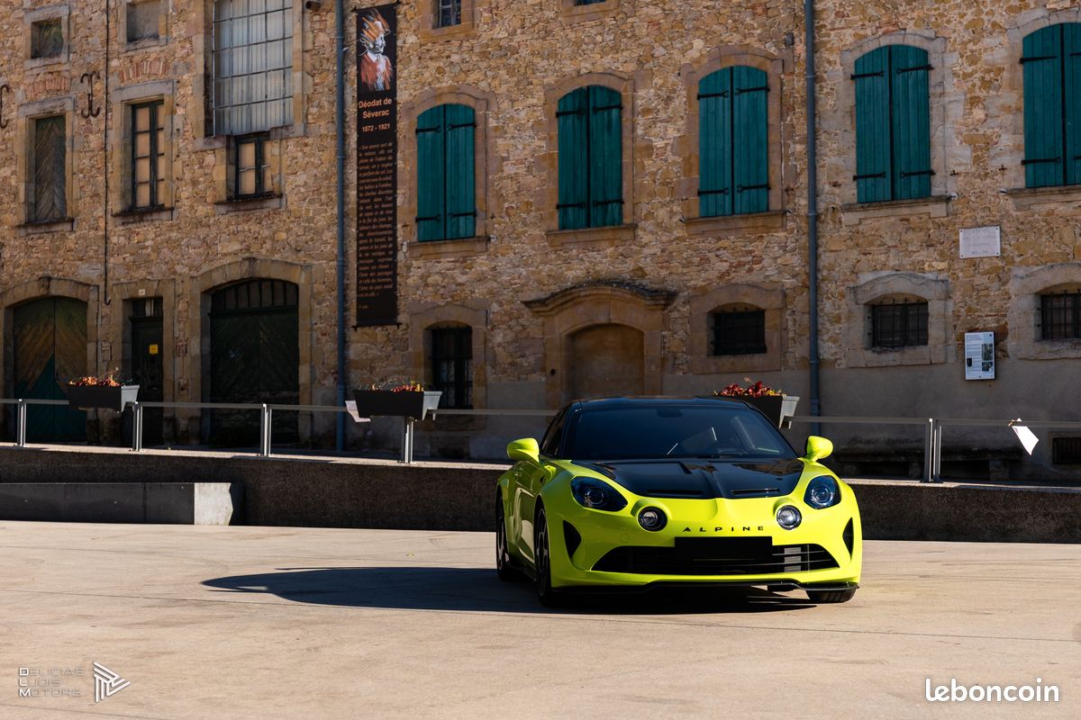 ALPINE A110 R 1.8T 300 cv Française/ VERT TILLEUL/ TVA DISPO / CERAMIQUE / GTIE 03/2028 (image 3)