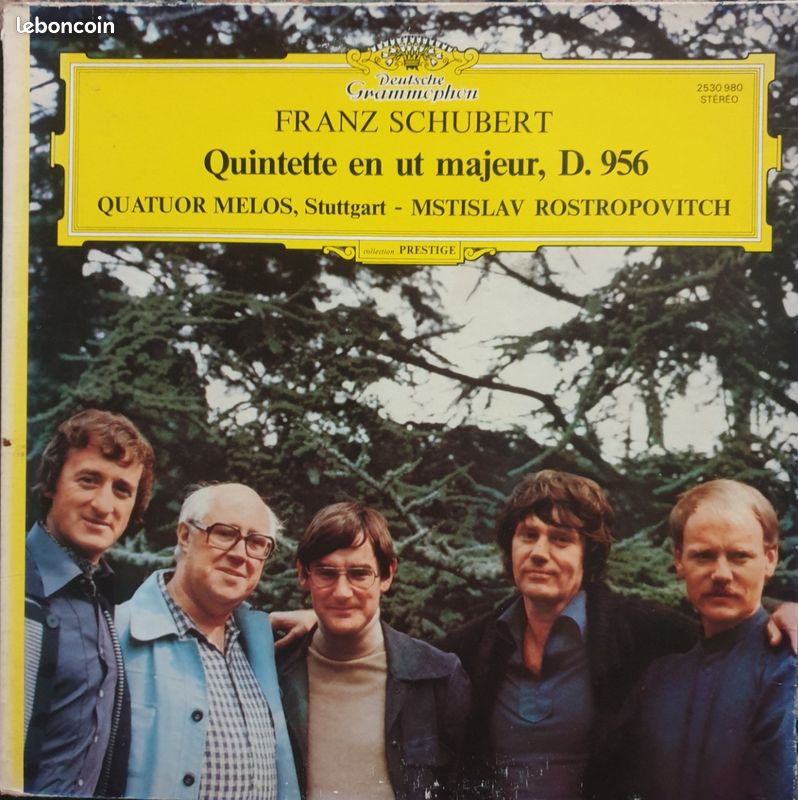 Vinyle 33T/ Franz SCHUBERT (image 1)