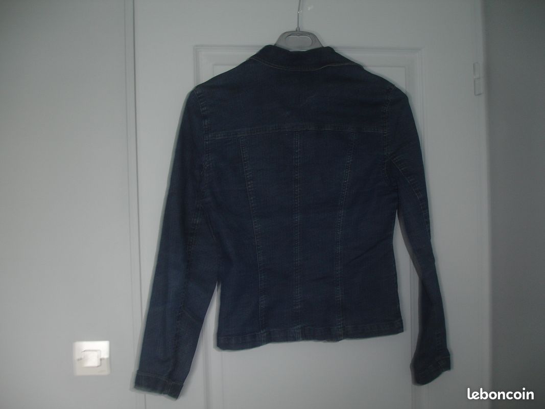 Blouson jeans femme neuf 36 camaieu Vêtements