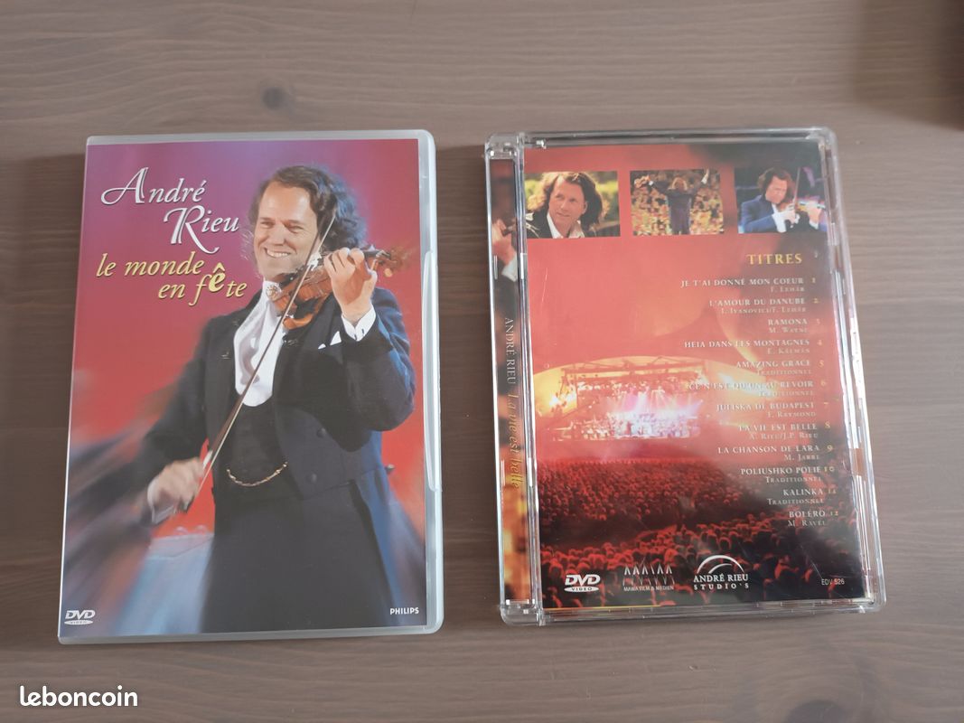 Lot 2 DVD André Rieu (image 1)