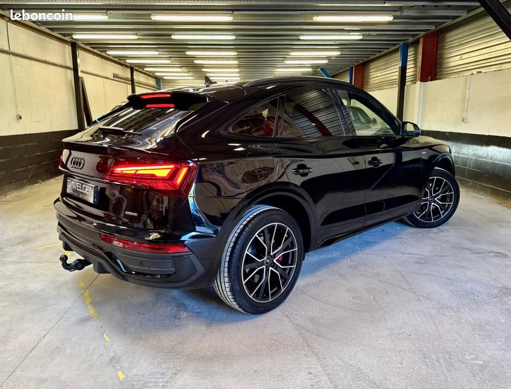 Audi Q5 Sportback 50 TFSIe Hybrid PHEV 299 ch Quattro S line S tronic 7 - 1e main Origine FR (image 3)