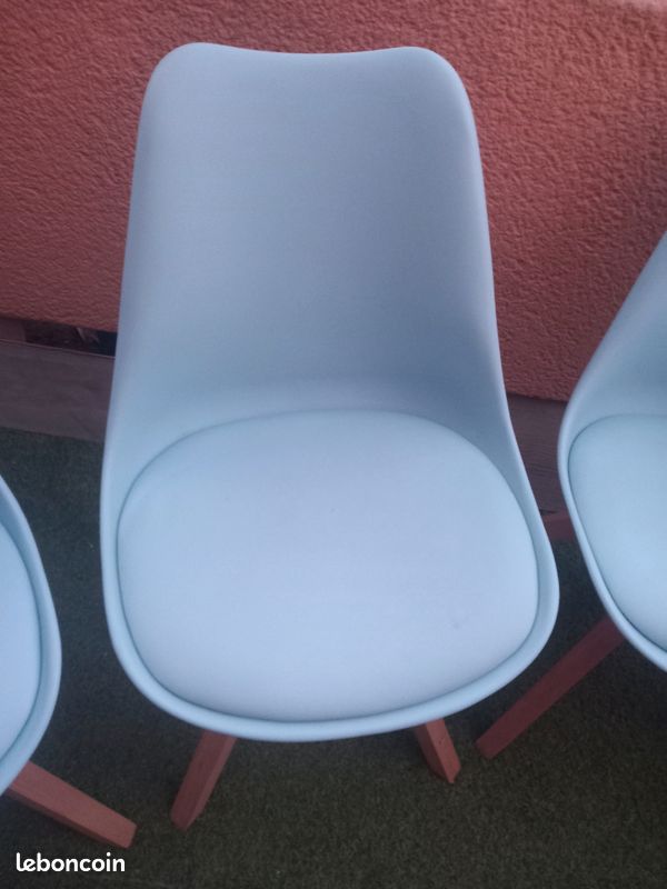 Lot de 4 chaises scandinave (image 4)