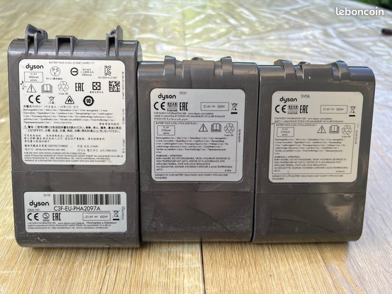 Batteries Dyson HS x3 (image 2)
