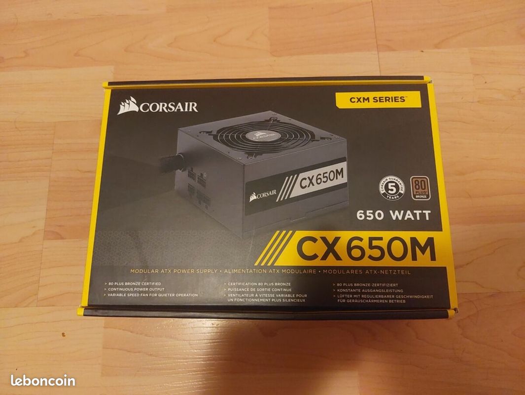 Corsair CX650M (image 1)