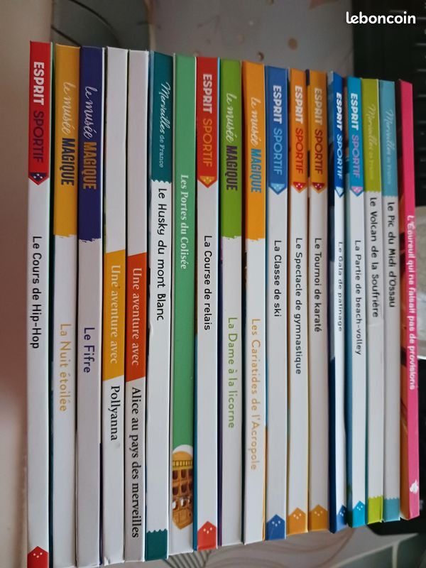 Lot de 18 livres type mac do (image 1)
