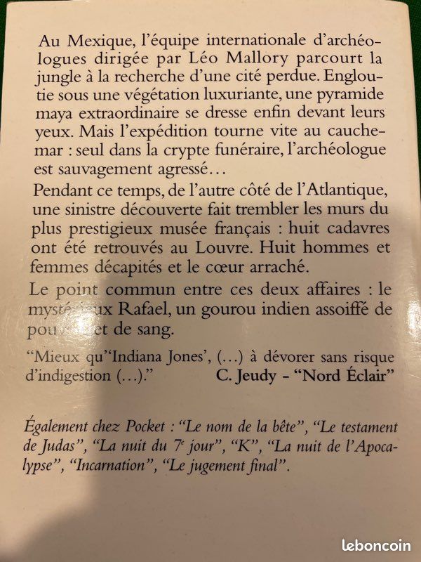 Le masque du jaguar de Daniel Easterman (image 2)
