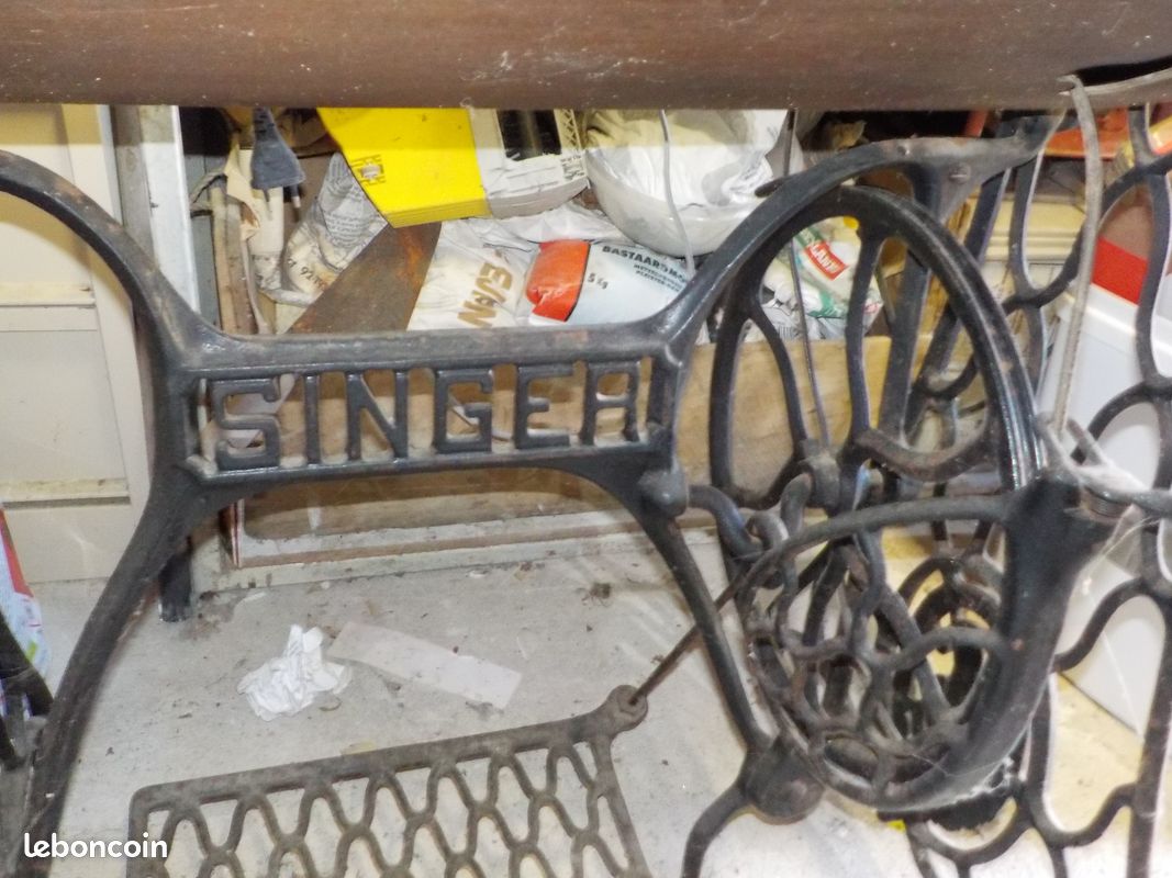 Ancienne machine a coudre singer 1923 (image 9)