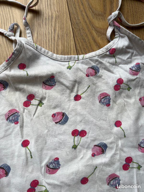 Lot de pyjamas et nuisettes Petit Bateau 12, 14 et 16 ans (image 6)