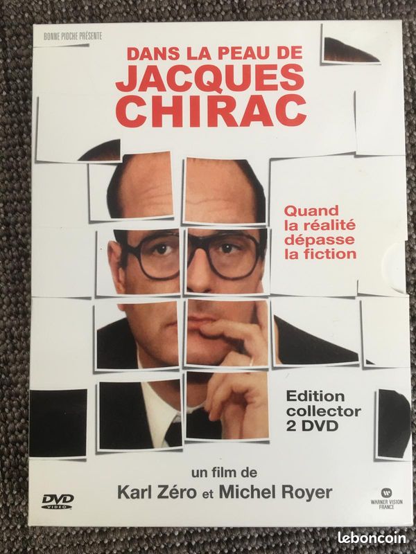 Dvd dans la peau de jacques chirac (image 1)