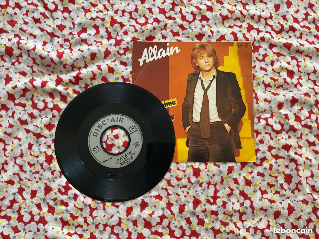 Allain et je t’aime 45 tours (image 3)