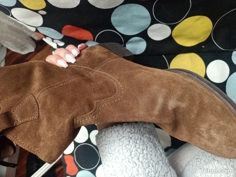 Superbes bottines de la marque Italienne Donna (image 1)