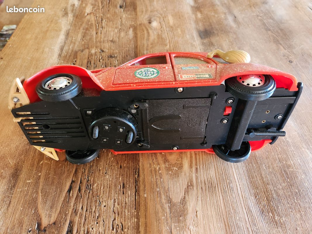 Jouet Vintage MACAU Toys - Citroën 2CV Raid Afrique 1973 - Échelle 1/32 - Rare