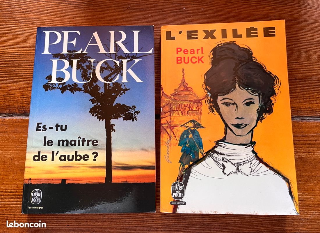 Lot 2 livres Vintage de Pearl Buck (image 1)