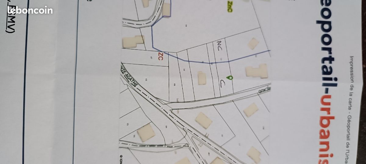Terrain avec arbres fruitiers et une partie construtibl · à Déservillers · 32 000 €
