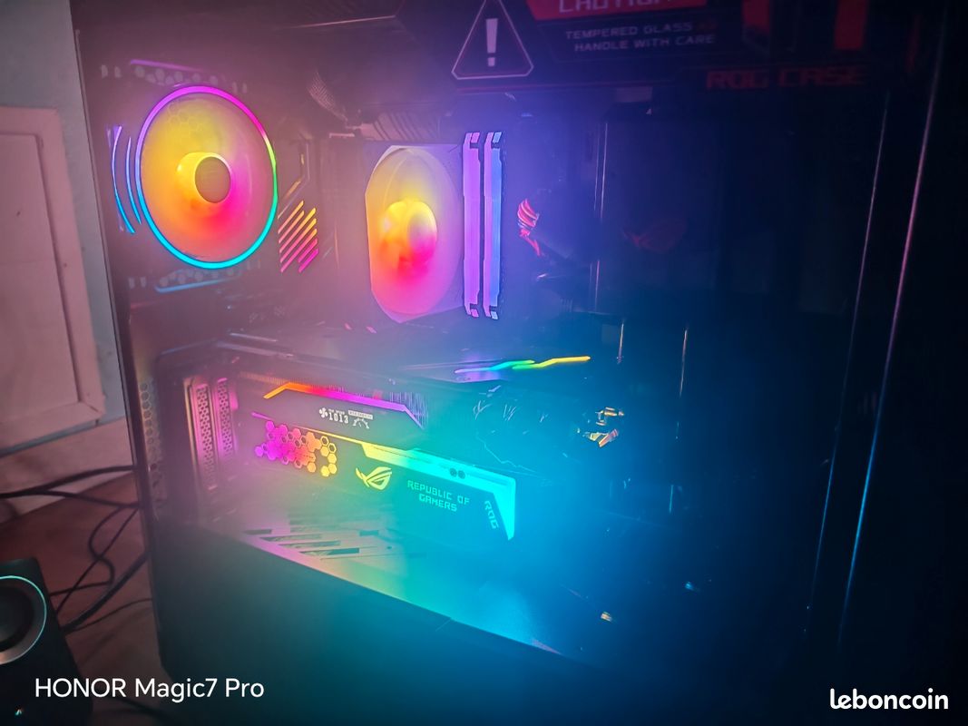 Setup gamer au complet i5 10600k rtx 2080ti 11gb gddr6 32gb ddr4 1to ssd +1to dd 750w corsair ecrand aoc27 p 180hz (image 13)