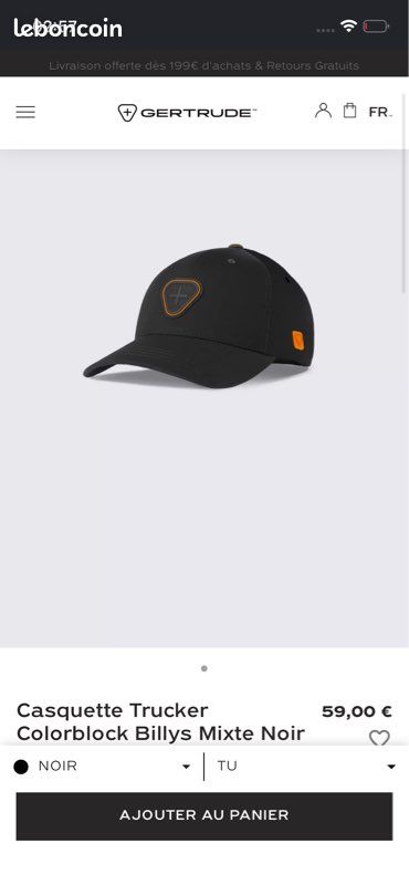 Casquette Gertrude (image 1)