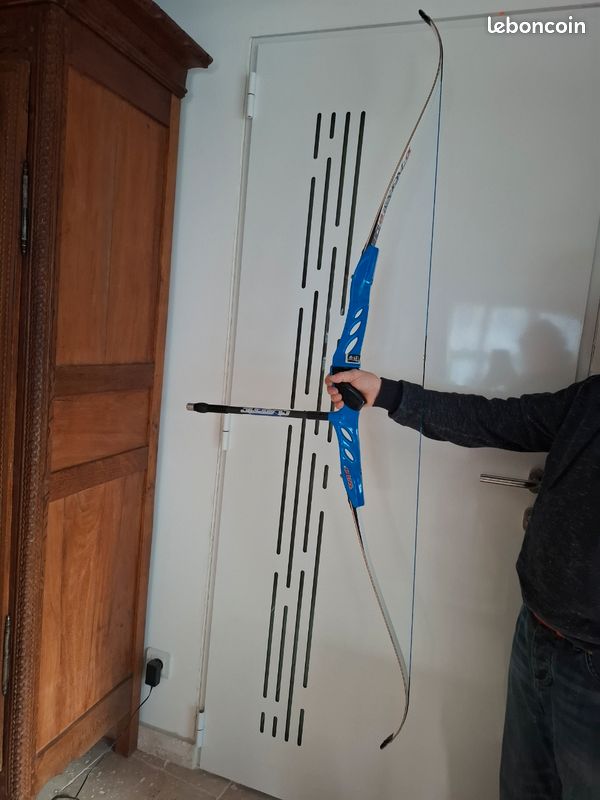 Arc recurve complet Kinetic avec 6 fléches - Sport & Plein air