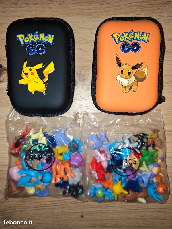 Lot De 24 Figurines Pokémon - Taille 2 à 3 Cm, 1ère Génération - Neuf Sous Blister D'Origine