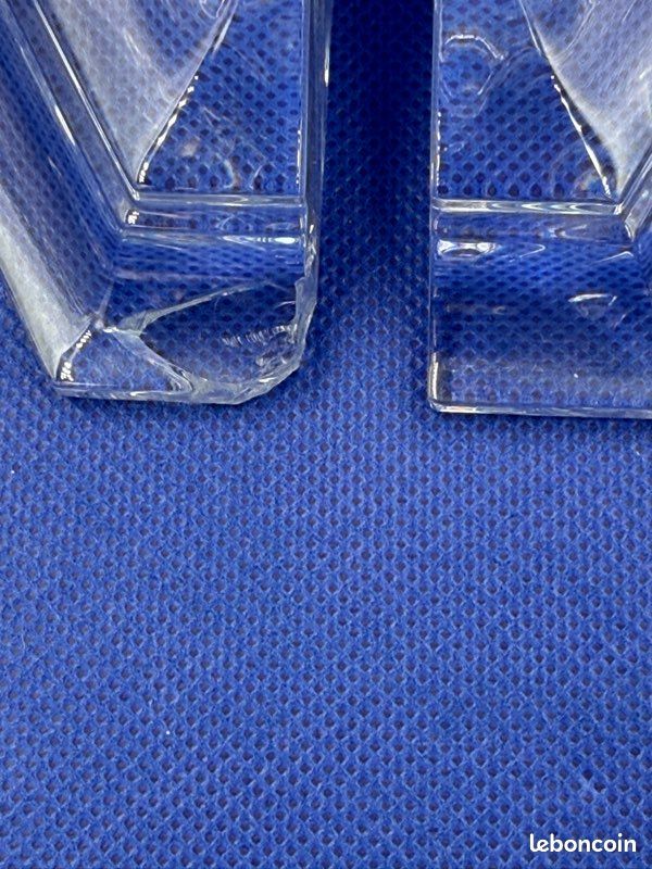 [ accidents ] Bougeoir Baccarat Philippe Starck cristal Harcourt (image 7)