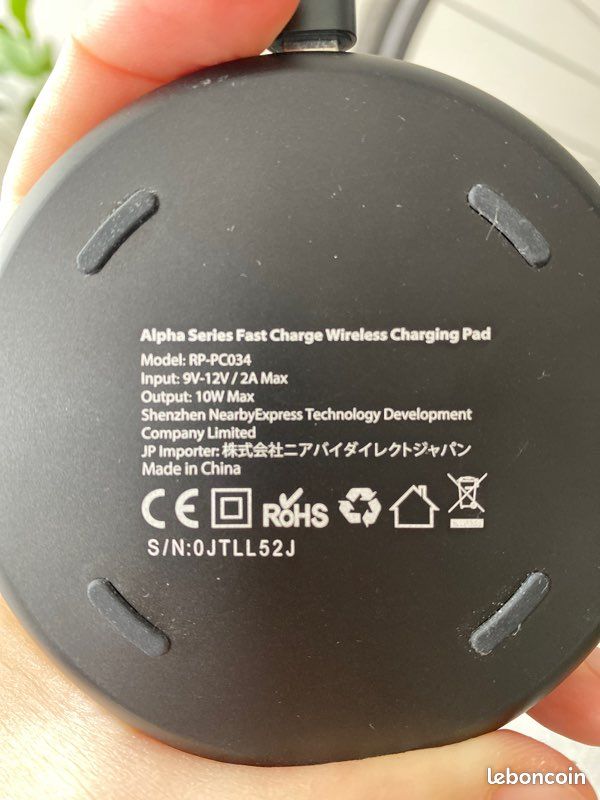 Chargeur sans fil ravpower (image 2)