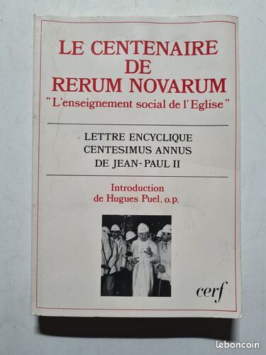 [Livre] Le centenaire de Rerum Novarum - Bon état (image 1)