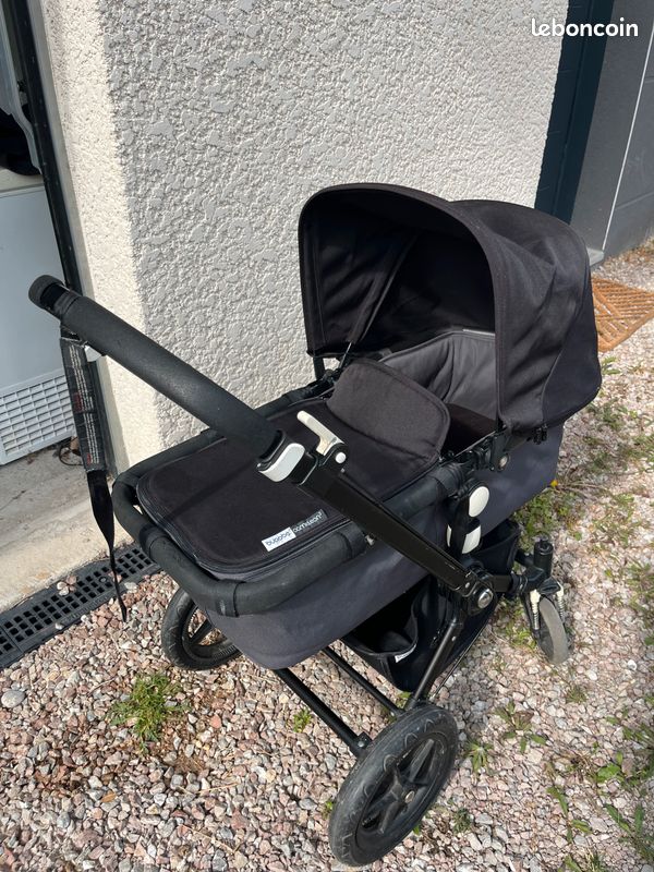 Poussette Bugaboo Chassis + nacelle (image 1)