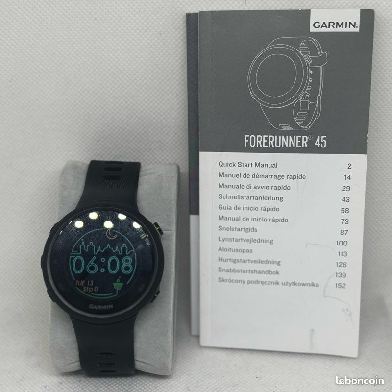 Smartwatch Montre Gps Garmin Forerunner 45 ⌚ Montre GPS Garmin