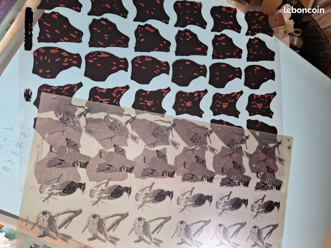 Serigraphie les oiseaux (image 6)