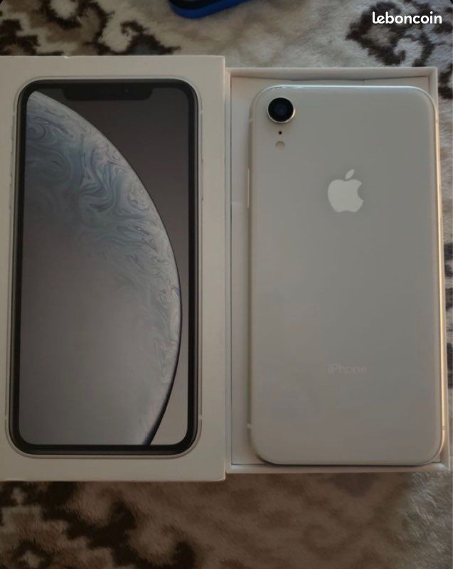 IPhone XR blanc (image 1)