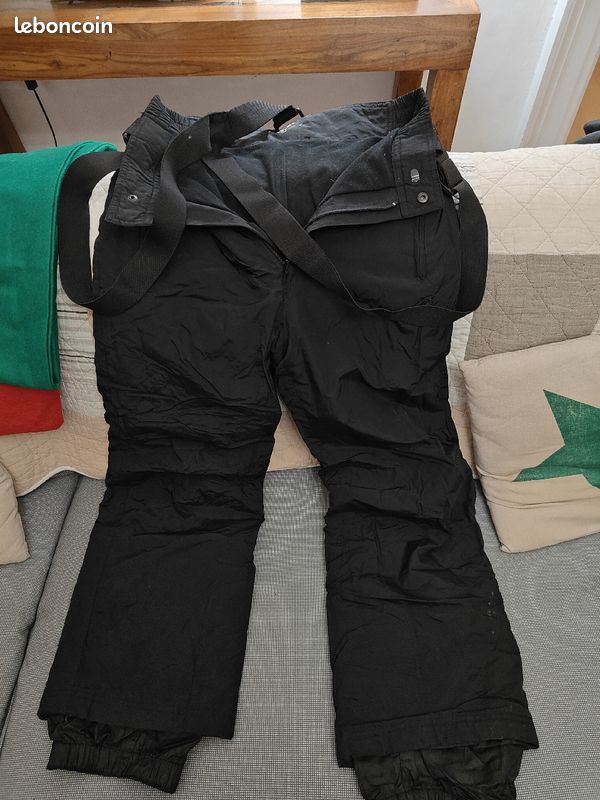 Pantalon ski noir taille S (image 3)