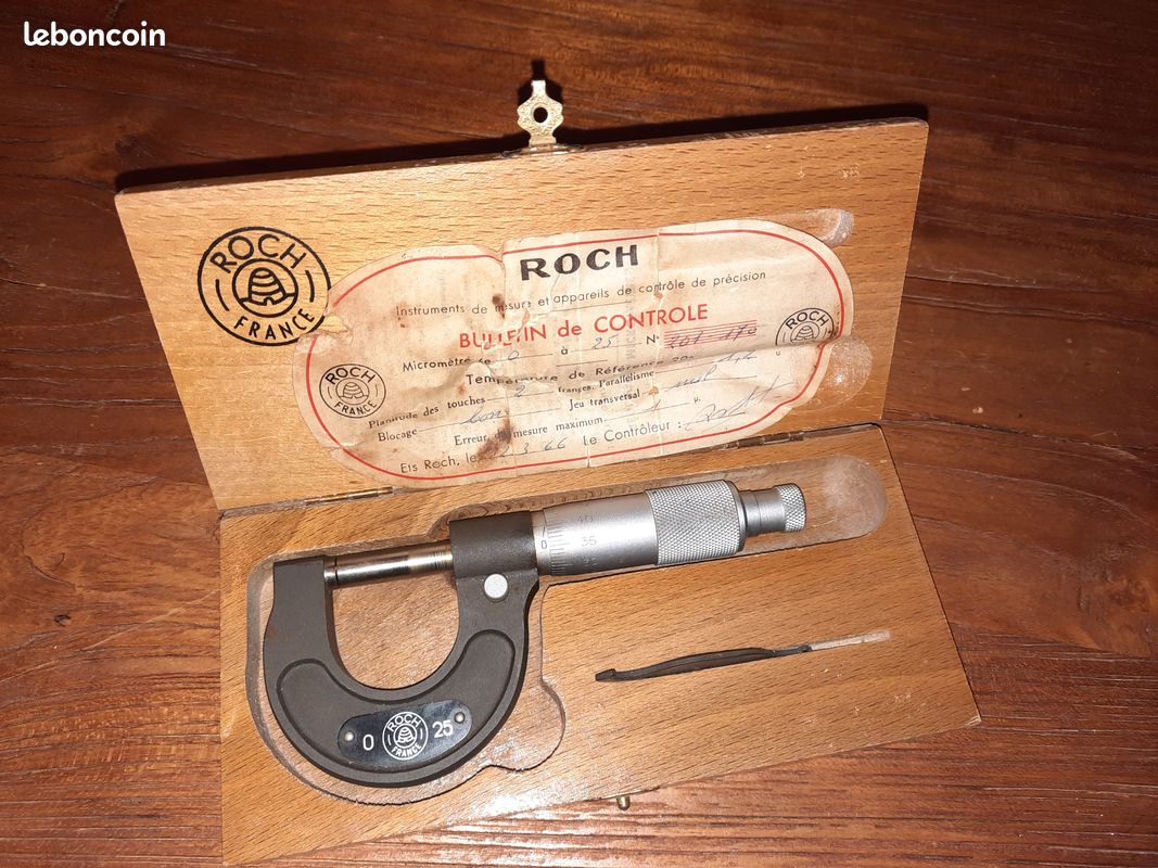 Micromètre ROCH 0 à 25mm (image 1)