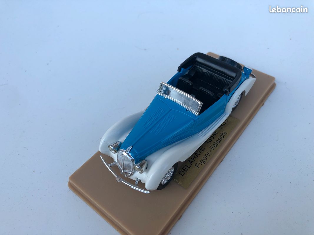 Delahaye 135 Figoni Falaschi – Miniature Collection Résine (calandre Paris)