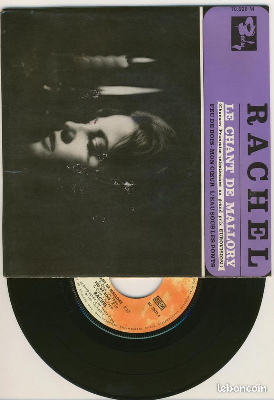 Rachel. Le chant de mallory. Barclay 70 628 (image 1)