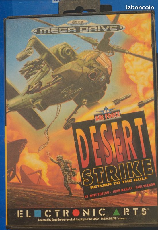 Jeux mega drive desert strik (image 1)