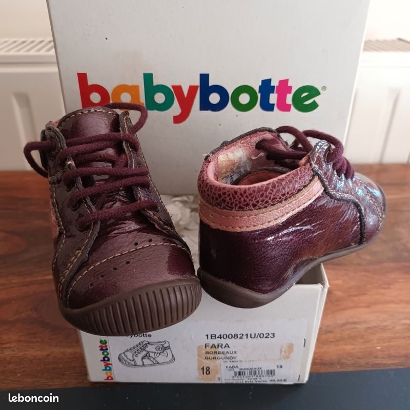Chaussure bébé Babybotte neuve (image 1)