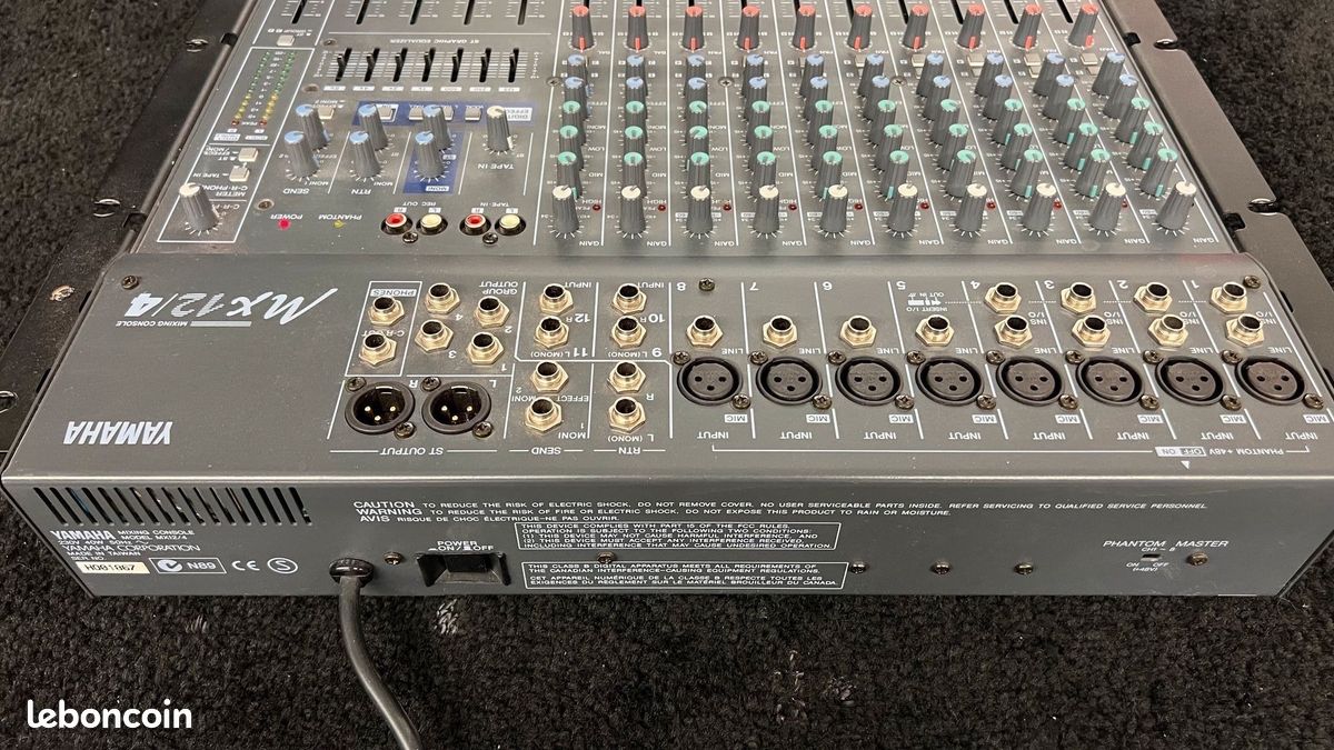 Console mixage Yamaha MG 12 FX (image 3)