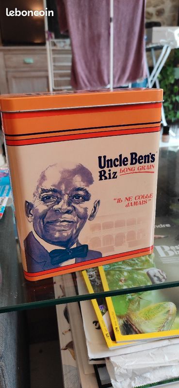 Boite métallique riz Uncle Ben's (image 1)