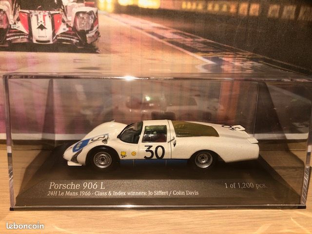 Matrix scale models Porsche 911s Coupe N 32 Test 24h Le Mans 1966 1:43