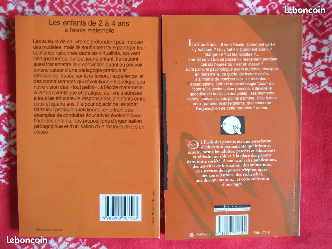 ECOLE Livres sur la pratique maternelle au choix (image 2)