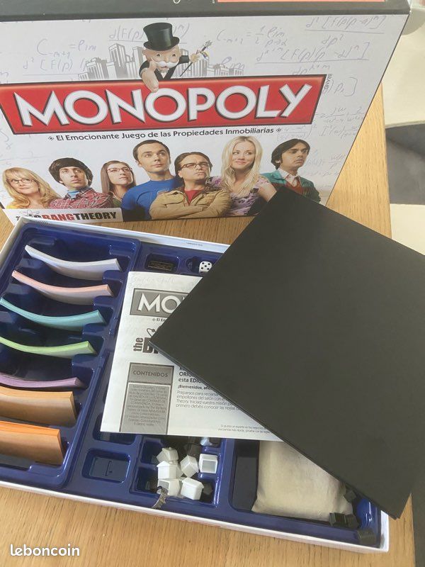 Monopoly The Big Bang Theory MONOPOLY Jeu de société | eBay