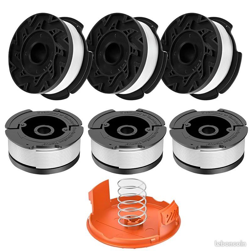 Ersatzspule + Kappe Für Rasentrimmer – Passt Für STC1820PC, ST5530, STC1815 & Viele Weitere Modelle