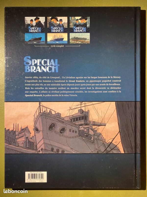 Special Branch T 2 L’agonie Du Léviathan Dédicace Hamo (image 4)