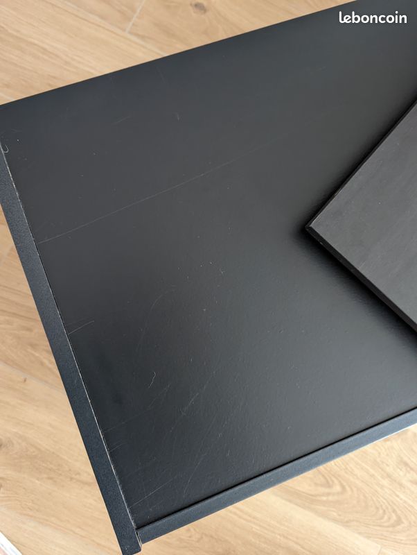 Meuble TV noir + plateforme pivotante (image 6)