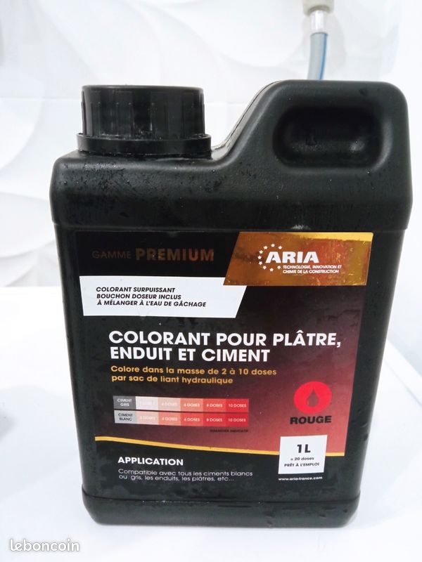 Colorant en huit teintes pour béton et mortier Colorant Deltapro - GIE Ibana Del