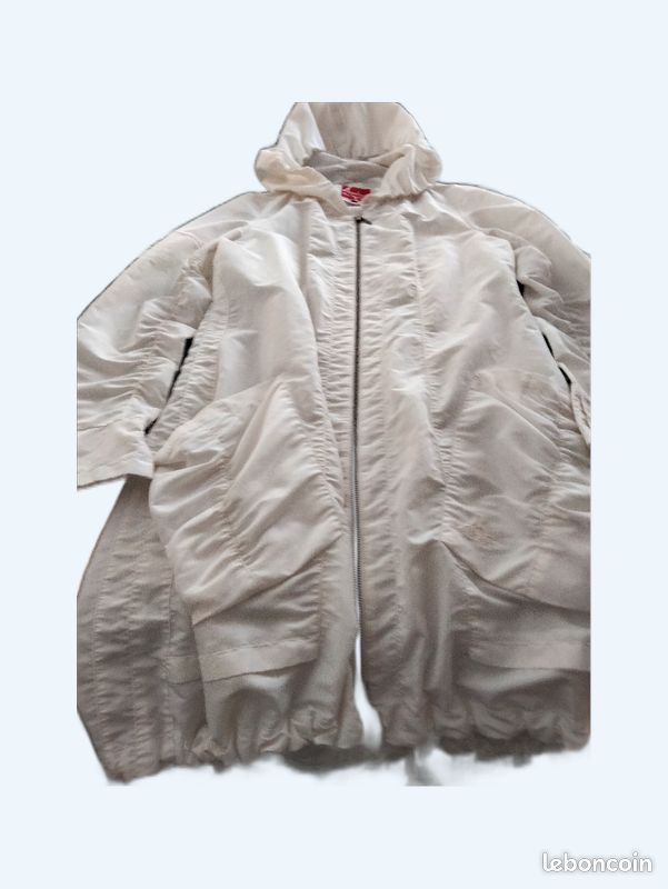 Imperméable blanc (image 1)
