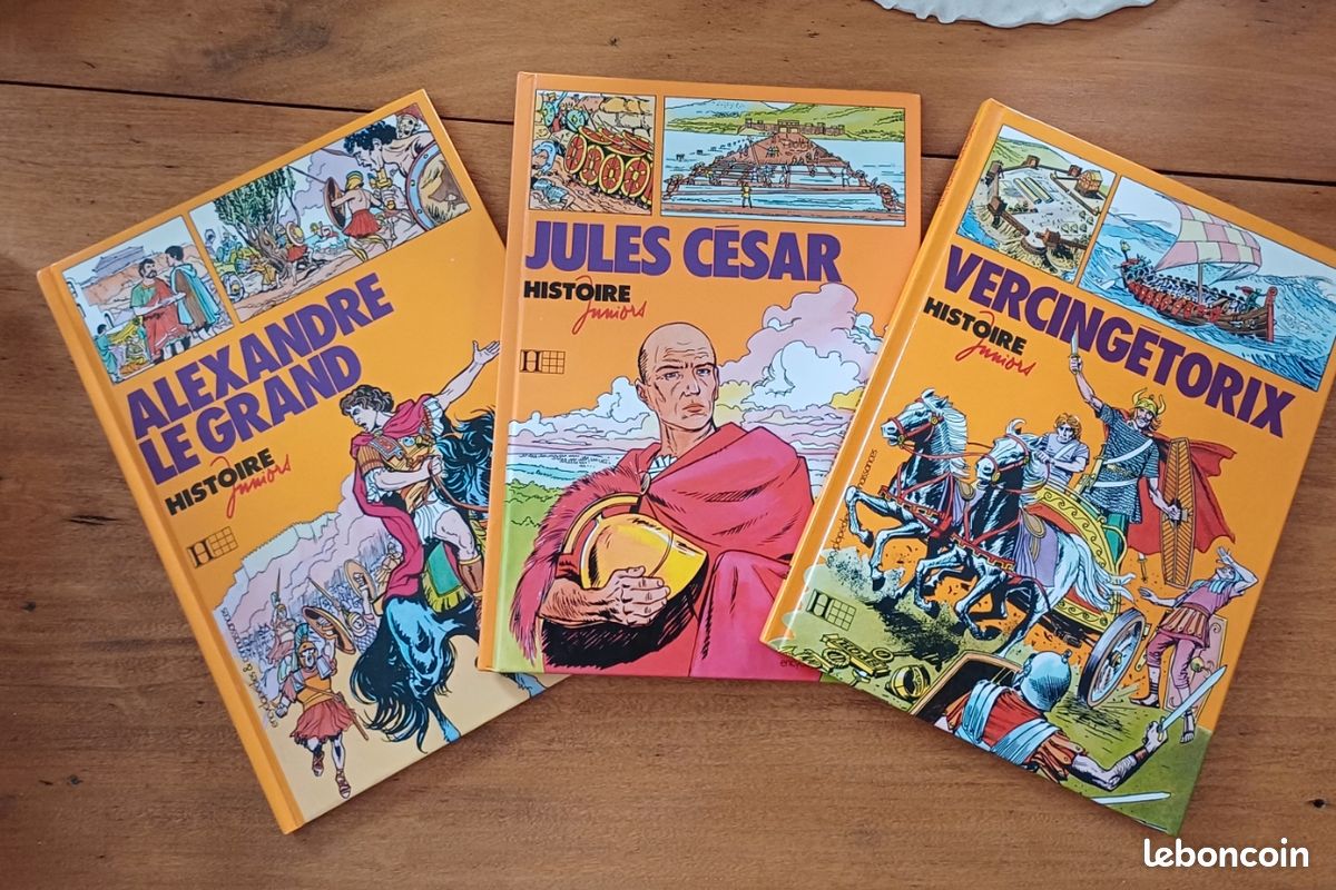 3 livres Histoire Juniors (image 1)