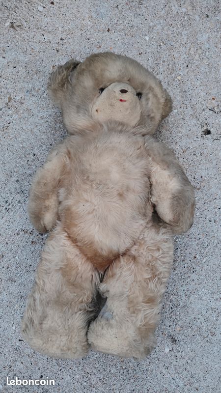 Ours en peluche ancien 44cm - Collection