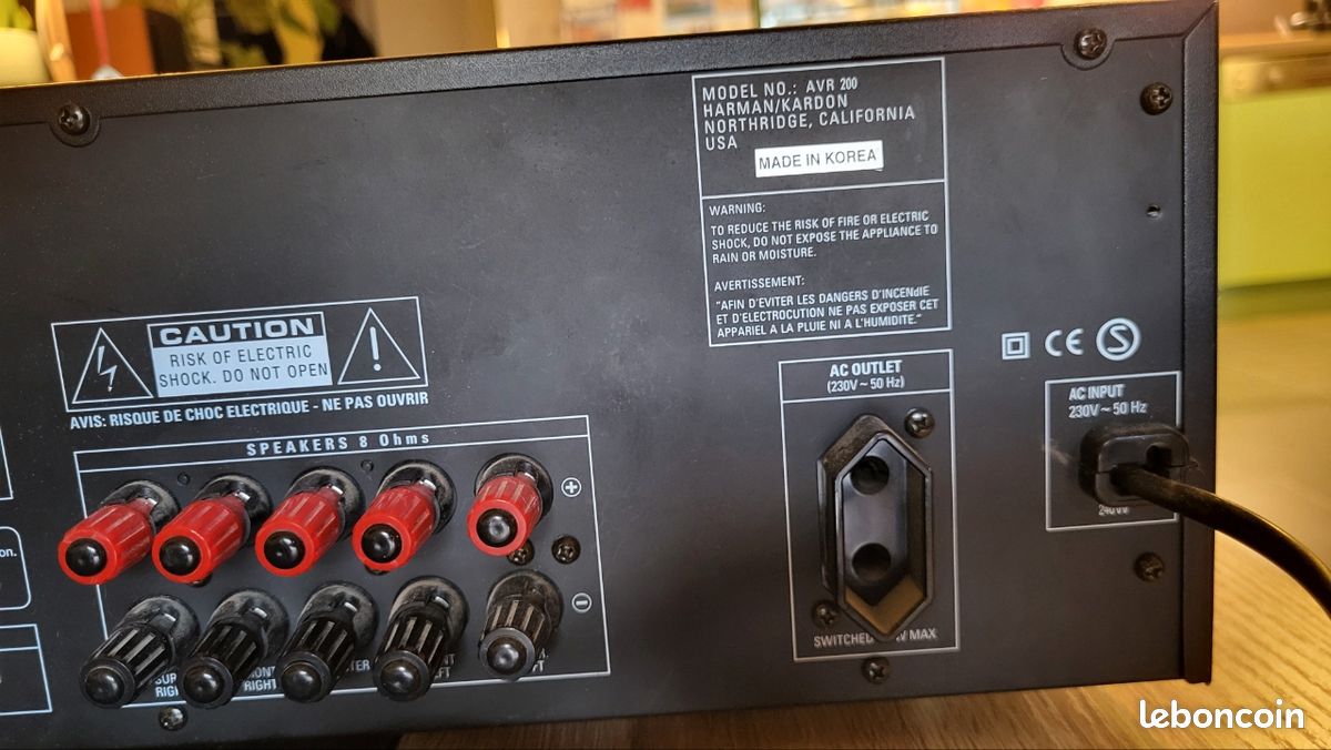 Ampli home cinema Harman Kardon AVR 200 (image 6)